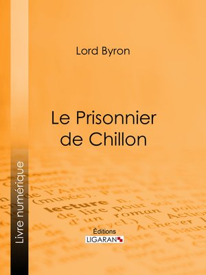 cover image of Le Prisonnier de Chillon